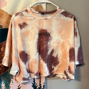 Tie-Dye Women's Crop Top